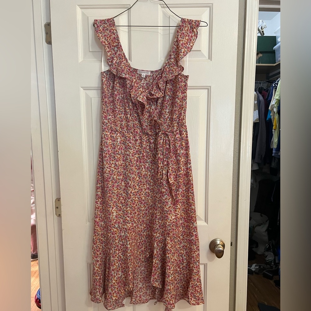 Pink Ditsy Print